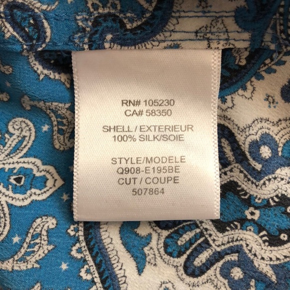 🆕 EQUIPMENT long sleeve button down blouse - Picture 7 of 9